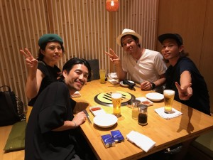 ☆いざ焼肉へ☆銀座美容室ムルチュラ(muruchura)
