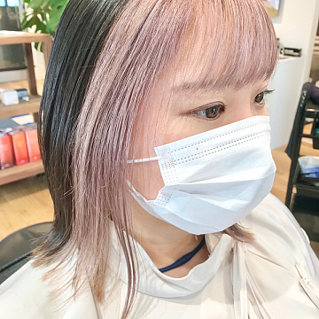 ~お客様スナップ~ インナーミルクティベージュ 銀座 亀有 美容室 ムルチュラ muruchura