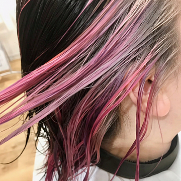 ~お客様スナップ~ marbleカラー 亀有 ブリーチ